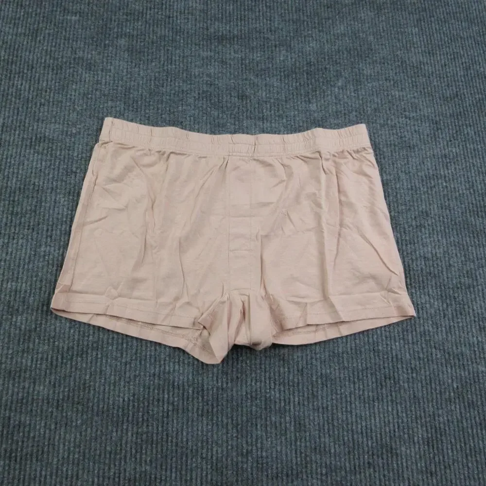 KENT Boxer Briefs Mens XL Blush Pink Cotton Tagless Breathable 100% Supima NWT